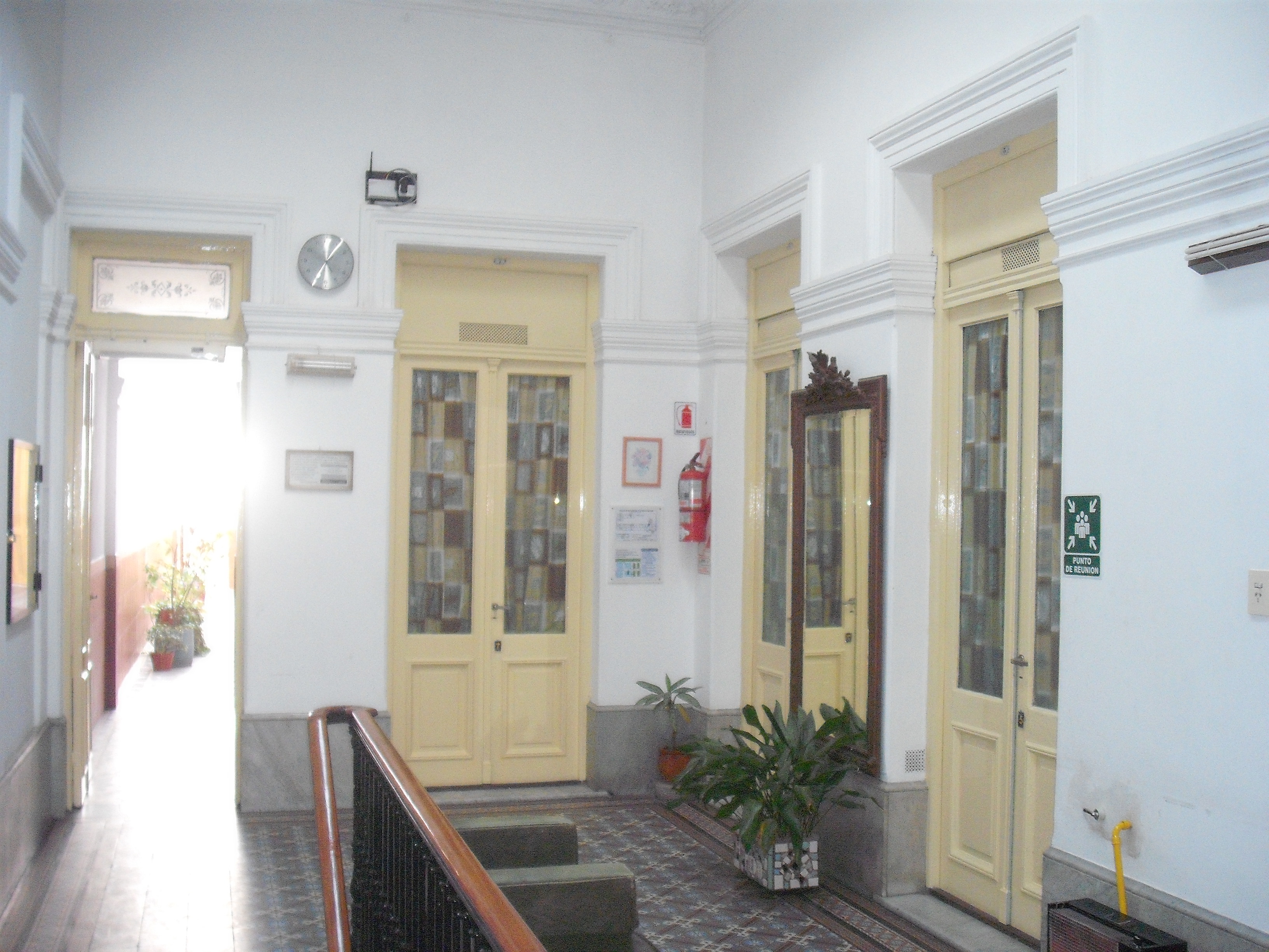 Hall interior
